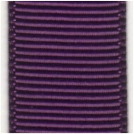 Papilion Papilion R074200060285100Y .25 in. Grosgrain Ribbon 100 Yards - Plum R074200060285100Y